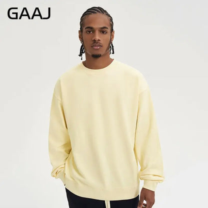 Unisex long-sleeve crew-neck sweatshirt, casual sweater