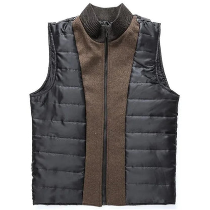 Men's Classic Winter Coat with Stand-up Collar – Elegant Business and Casual Style