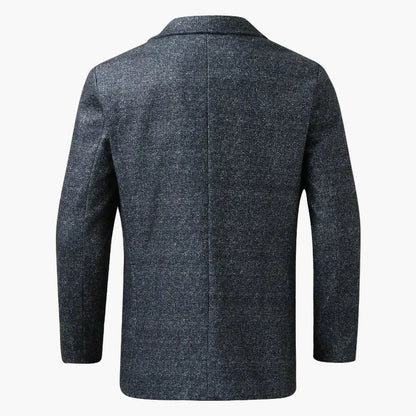 Men's Blazer Modern Checked Business-Casual Style