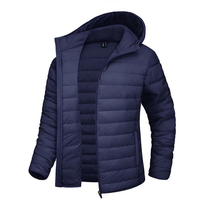 Damen Steppjacke mit Kapuze, Reißverschluss, Gelb