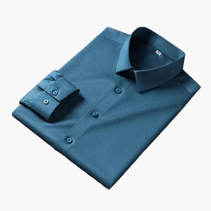 Men's Business Casual Shirt – Modern Slim Fit Shirt for Office and Everyday Use