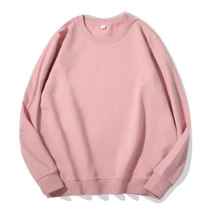 Unisex long-sleeve sweatshirt crew-neck sweater multicolored