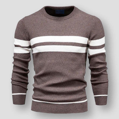 Jane – Striped Knit Sweater for Women