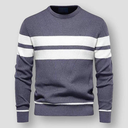 Jane – Striped Knit Sweater for Women
