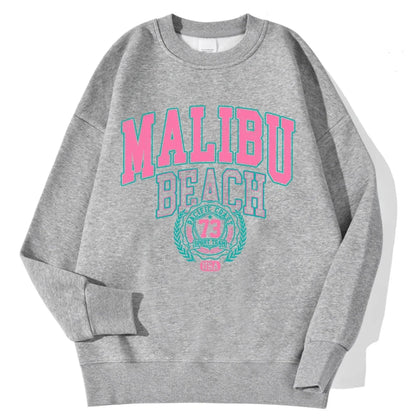 Unisex Sweatshirt Rundhals mit Print – Diverse Farben