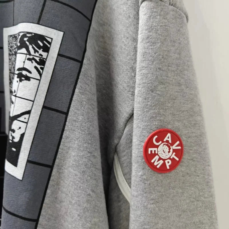 Unisex long-sleeve crew-neck sweatshirt with print