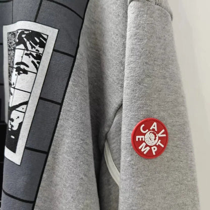 Unisex long-sleeve crew-neck sweatshirt with print