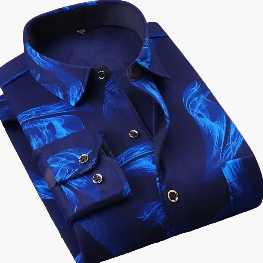 Men's Casual Flannel Shirt Checked Long Sleeve – Modern Outdoor & Business Casual Shirt