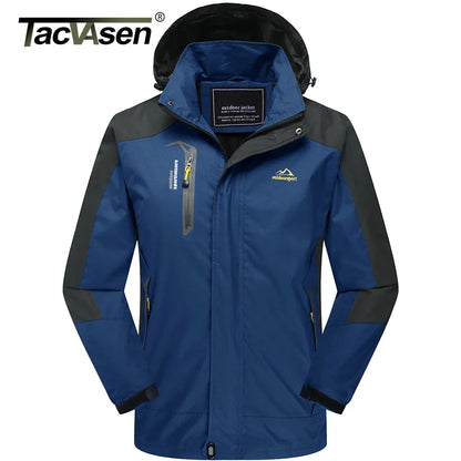 Outdoor Funktionsjacke für Herren – winddicht & wasserabweisend mit Kapuze