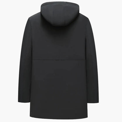 Herren Winterjacke mit Kapuze – Modischer, Winddichter Parka für Outdoor und Alltag