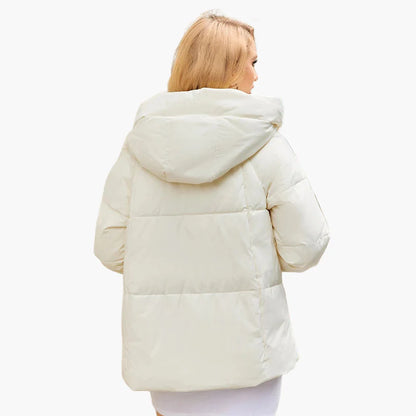 Damen Winter Steppjacke mit Kapuze – Modische Outdoorjacke für Alltag & Freizeit