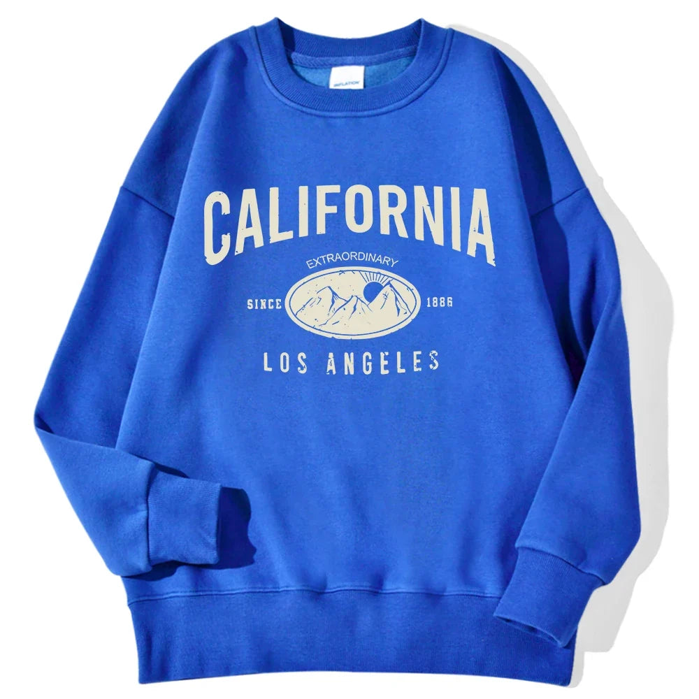 Unisex Sweatshirt Rundhals mit Print – Diverse Farben