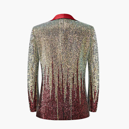 Men's Tuxedo Jacket – Sparkling, Modern, For Stage and Events, Extravagant Design