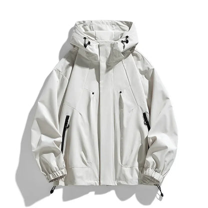 Men's transitional hooded jacket, windproof lightweight outdoor jacket