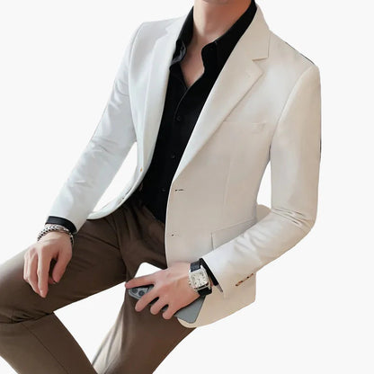Men's Business Blazer Slim Fit – Elegant Jacket for Office, Events & Everyday Use