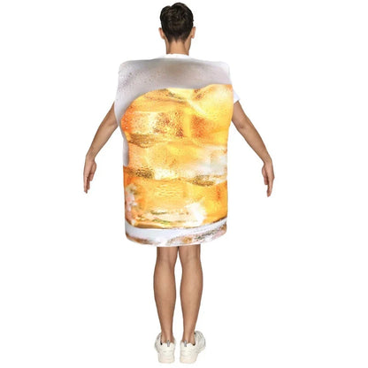 Beer Mug Costume Unisex – Funny Beer Festival Costume for Adults