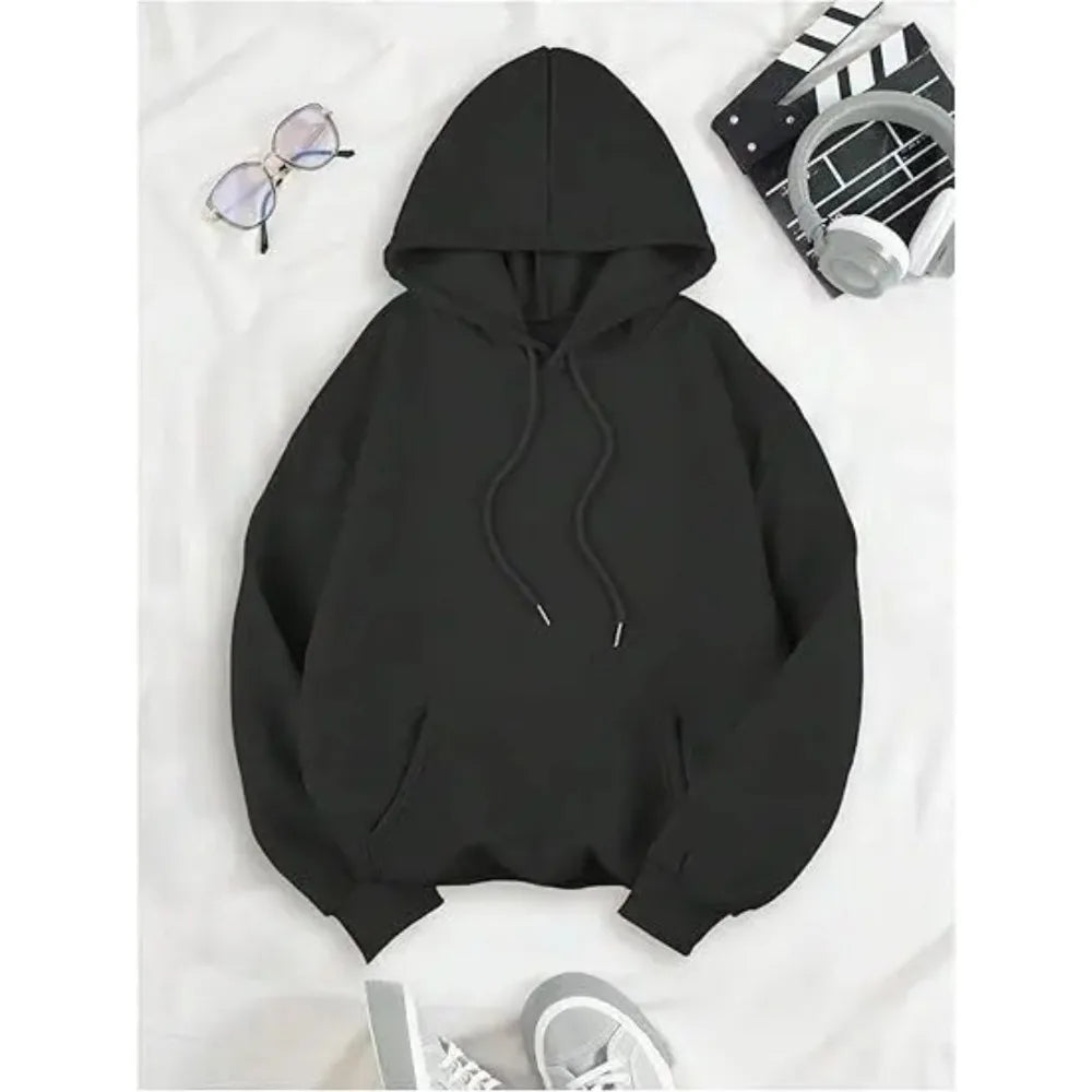 Women's hoodie with leopard star print on the back, oversized hooded sweatshirt