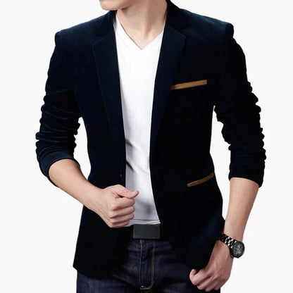 Men's Slim Fit Blazer – Modern Casual and Business Look