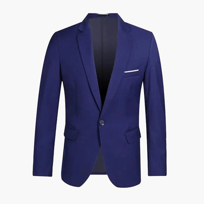 Elegant men's blazer – classic business and casual jacket