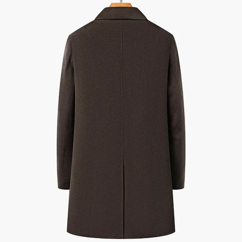 Men's Business Coat Classic Elegant Winter Jacket for Office and Everyday Use