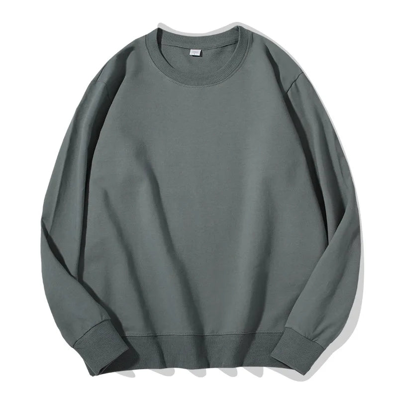 Unisex long-sleeve sweatshirt crew-neck sweater multicolored