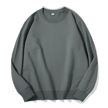 Unisex long-sleeve sweatshirt crew-neck sweater multicolored