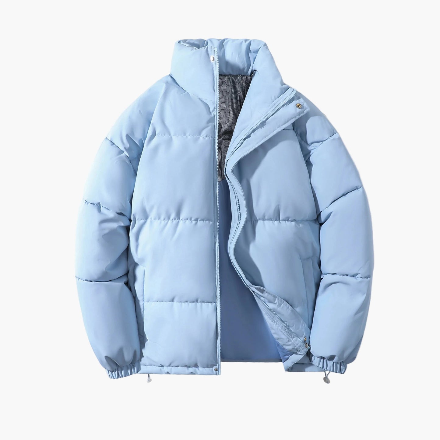 Unisex Winter Quilted Jacket – Warm Outdoor Transitional Jacket, Comfort and Style