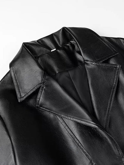 Trenchcoat Damen lang Bindegürtel Weinrot Mantel Elegante Übergangsjacke
