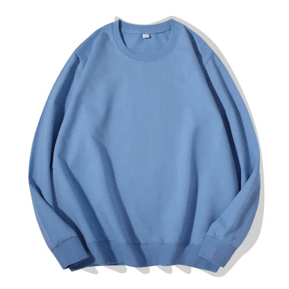 Unisex long-sleeve sweatshirt crew-neck sweater multicolored