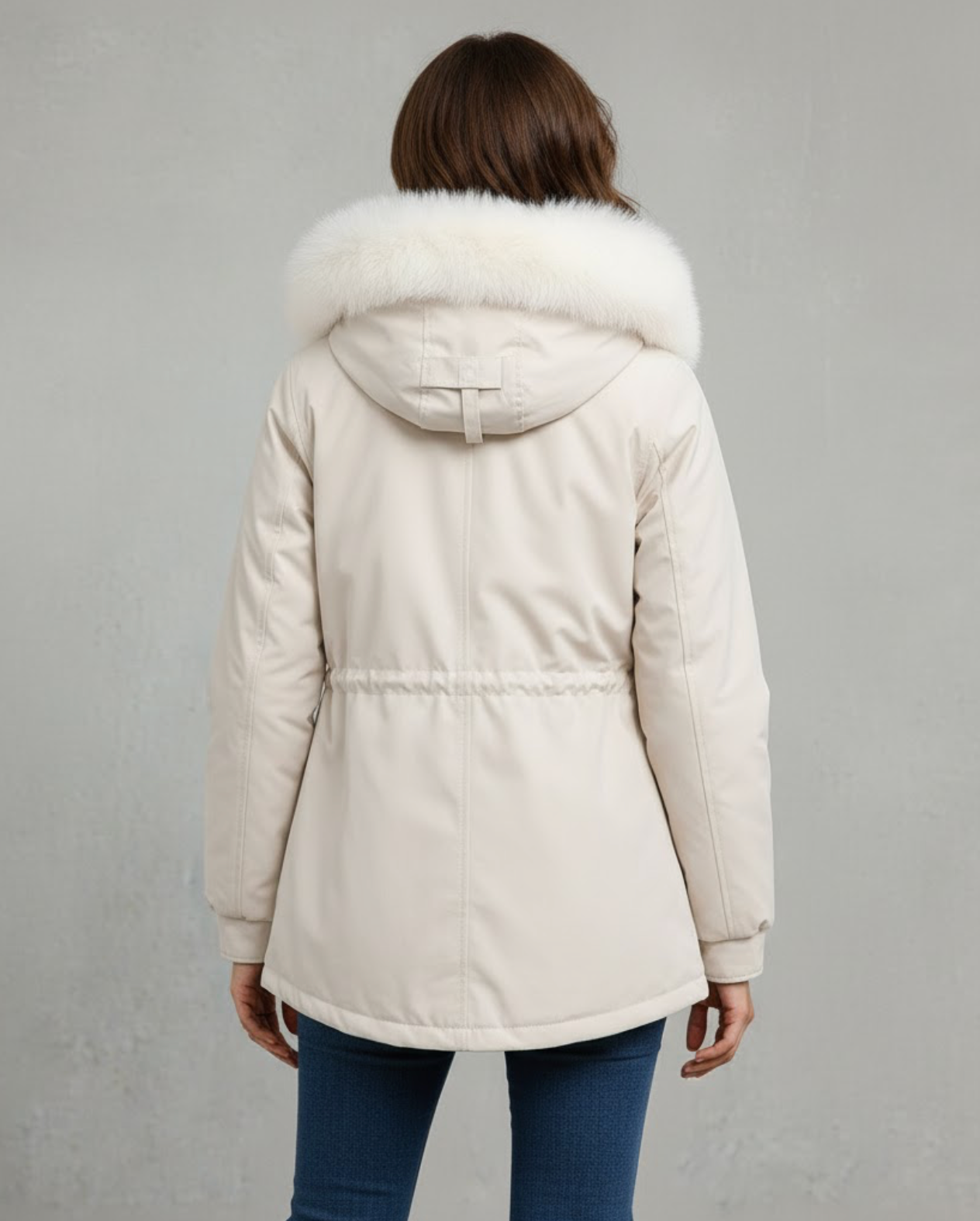 Damen Wintermantel mit Kapuze – Eleganter Parka für kalte Tage, modischer Alltagsbegleiter