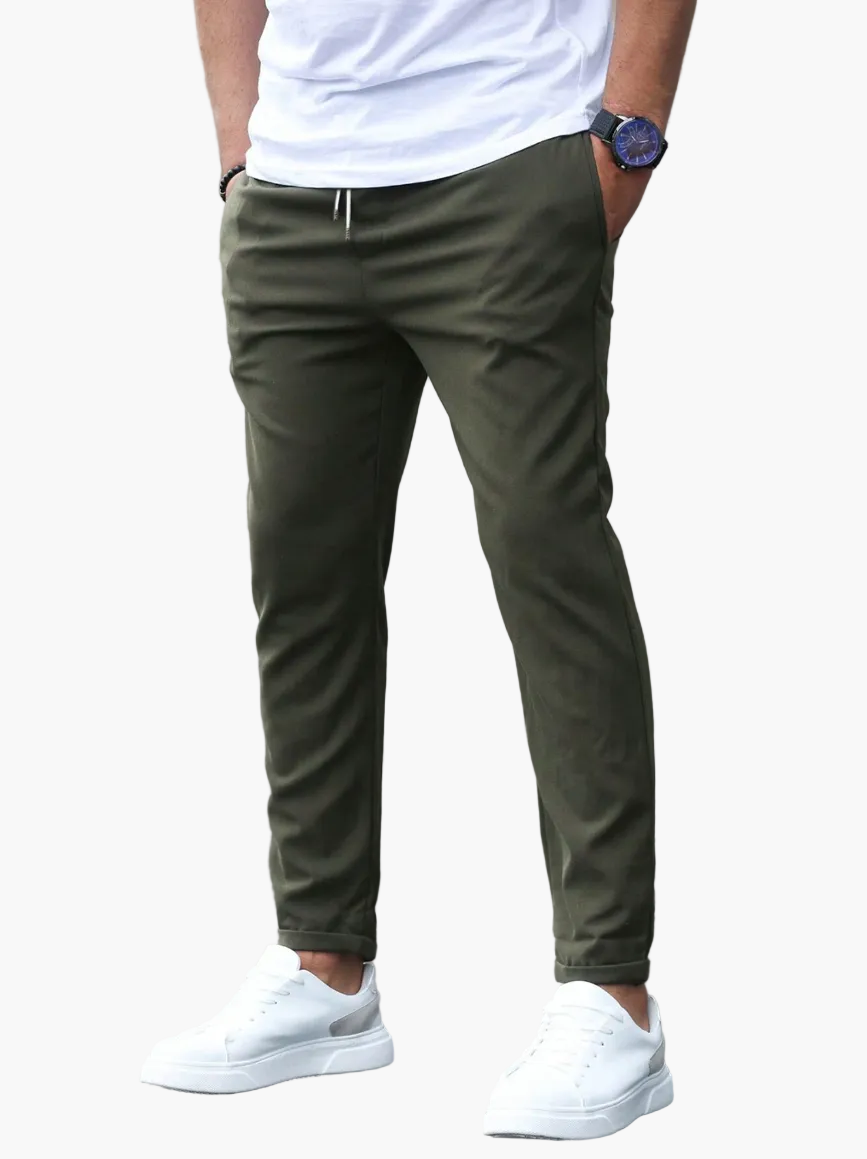 Men's Slim-Fitting Sweatpants – Sporty Casual Look for Everyday Life & Exercise