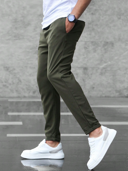 Men's Slim-Fitting Sweatpants – Sporty Casual Look for Everyday Life & Exercise