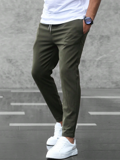 Men's Slim-Fitting Sweatpants – Sporty Casual Look for Everyday Life & Exercise