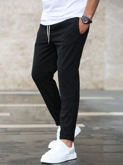 Men's Slim-Fitting Sweatpants – Sporty Casual Look for Everyday Life & Exercise