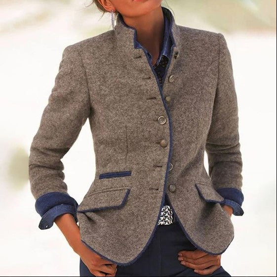 Women's Blazer Elegant Tailored – Classic Business & Casual Look
