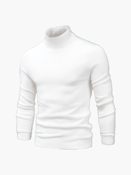 Herren Rollkragenpullover Klassisch Elegant – Vielseitiger Style für Alltag und Business