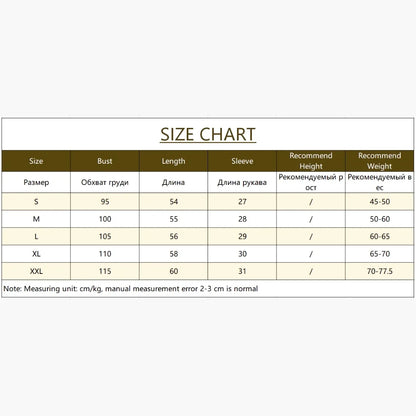 Women's short-sleeve crew-neck knit sweater with ribbed cuffs