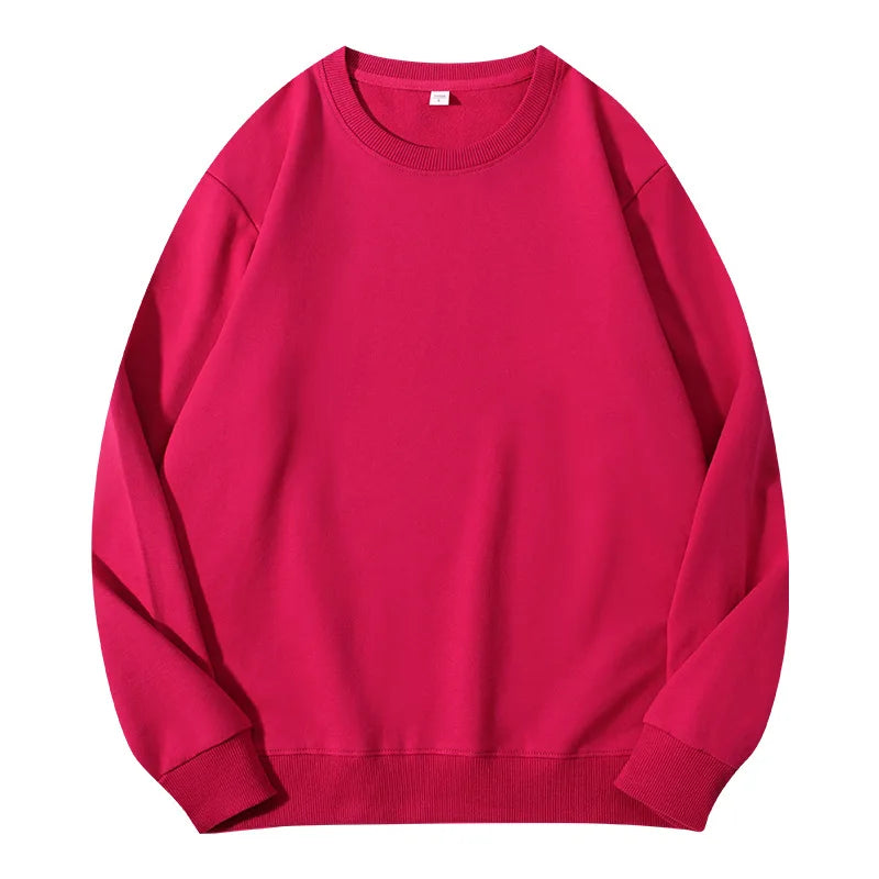 Unisex long-sleeve sweatshirt crew-neck sweater multicolored