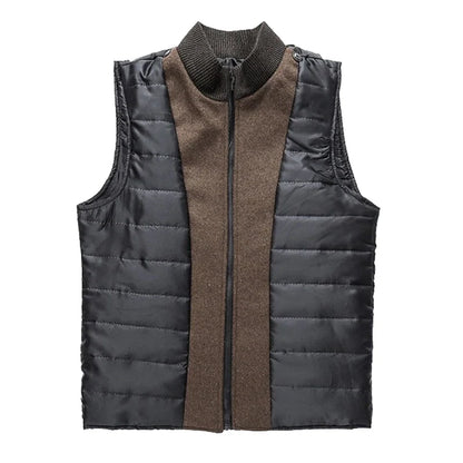 Herren Klassischer Wintermantel mit Stehkragen – Eleganter Business- und Freizeitstil