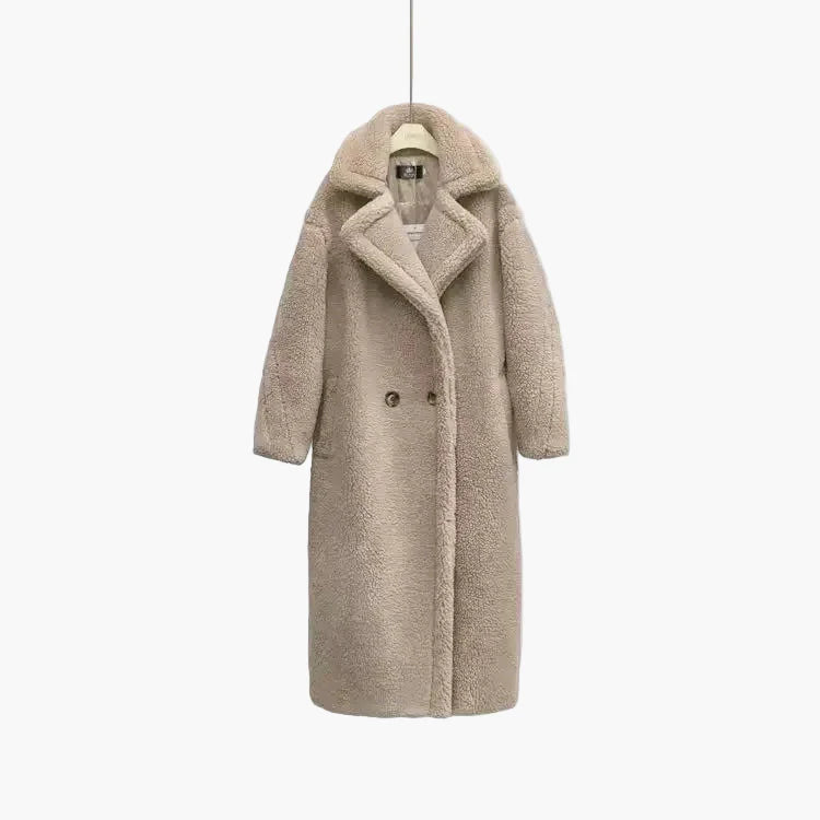 Damen Langer Oversize Mantel – Modischer Wintermantel für Alltag & Freizeit