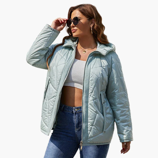 Damen Steppjacke Übergangsjacke Modern Freizeit