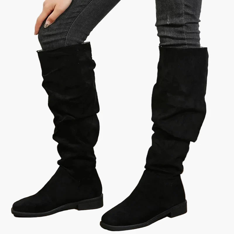 Women's Knee-High Boots Comfortable Casual Look Fashionable