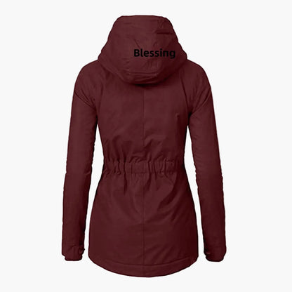 Women's winter jacket with hood – fashionable parka for everyday and outdoor use