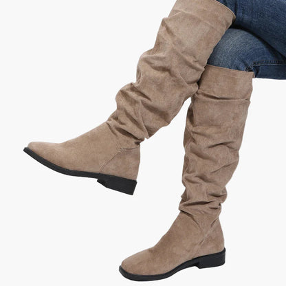 Women's Knee-High Boots Comfortable Casual Look Fashionable