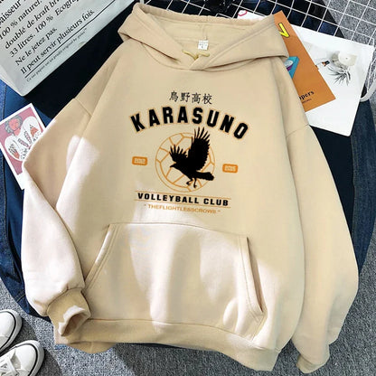 Hoodie with graphic print, long sleeves, hood, and kangaroo pocket