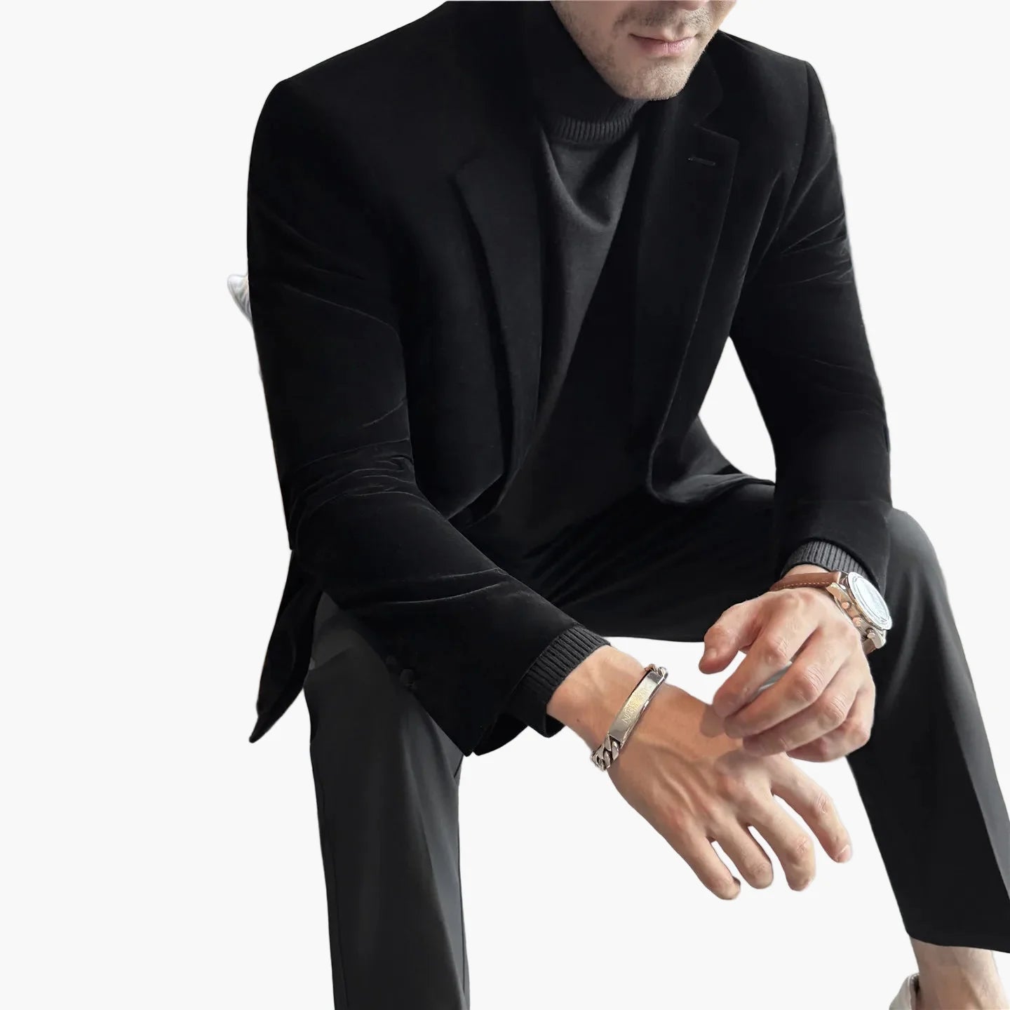Men's Modern Blazer for Business and Leisure – Elegant Blazer in Timeless Style
