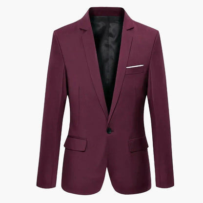 Elegant men's blazer – classic business and casual jacket