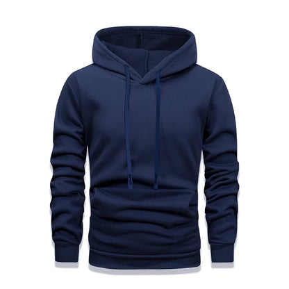 Unisex hoodie with kangaroo pocket and drawstring