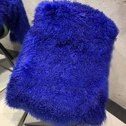 Women's Coat with Long Faux Fur Collar Long Sleeve Fluffy Teddy Coat