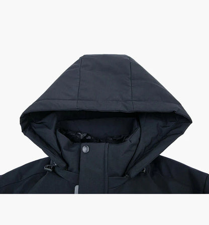 Men's Winter Business Parka – Elegant Coat for Office and Everyday Use